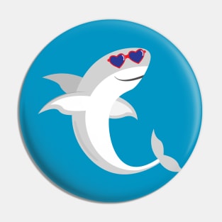 Cool Shark Pin