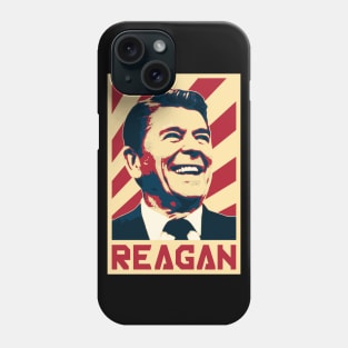 Reagan Retro Propaganda Phone Case