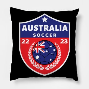 Australia Soccer Pillow