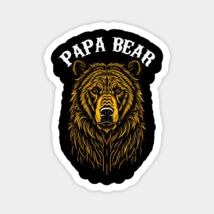 Papa Bear Magnet