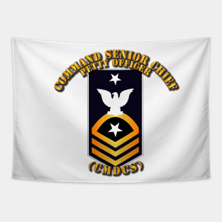 Navy - CMDCS - Blue - Gold with Txt Tapestry