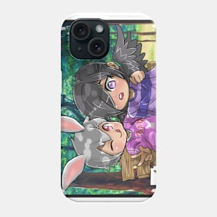 Bunny and crow Phone Case