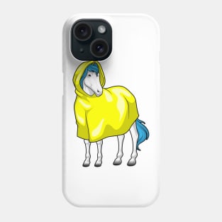 Unicorn Raincoat Phone Case