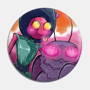 Cryptid Girlfriends Pin