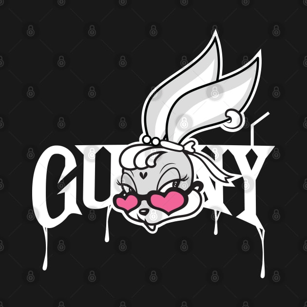 Gunny rabbit girl animal cartoon fun cool beauty black by azcool