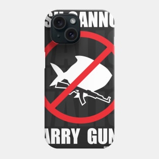 Fish Cannot Carry Guns Phone Case