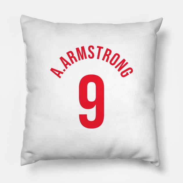 A.Armstrong 9 Home Kit - 22/23 Season Pillow by GotchaFace