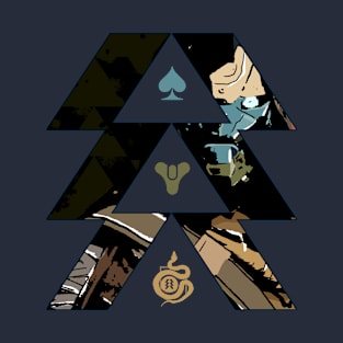 hunter emblem comics style T-Shirt