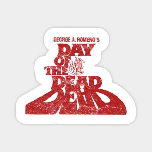 George A. Romero's Day of the Dead Zombie Horror Movie Magnet