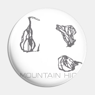 Mountain High Resort 3D Pin