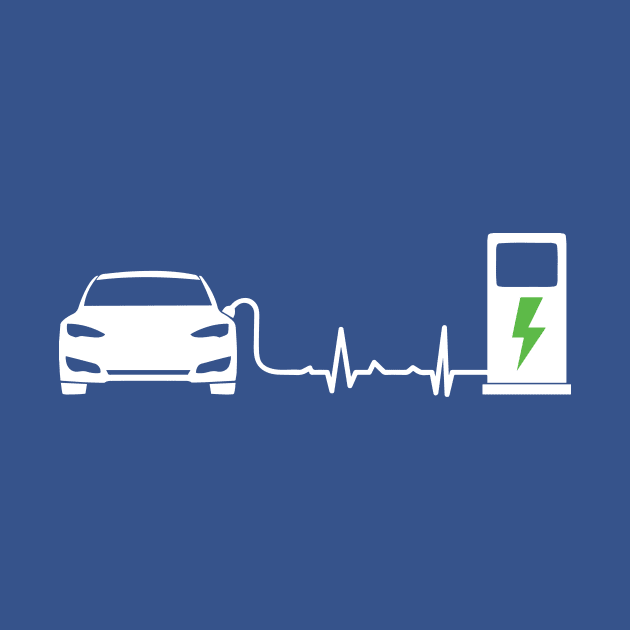 10 Things I Love About My Electric Car (Light Text) by Fully Charged Tees