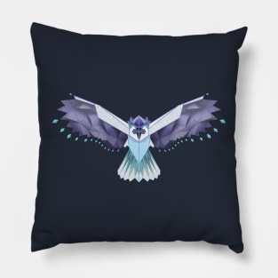 Ice Owl Pillow