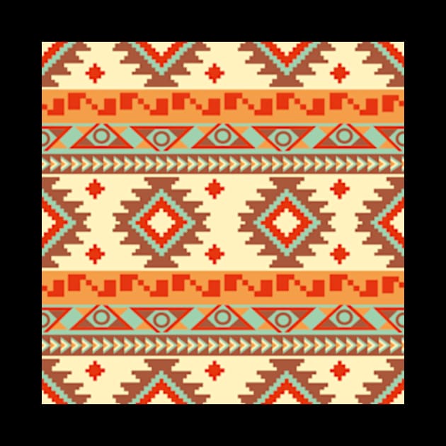 Bohemian Aztec Pattern by UniqueMe