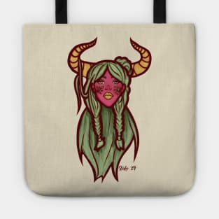 Horned Woman Tote