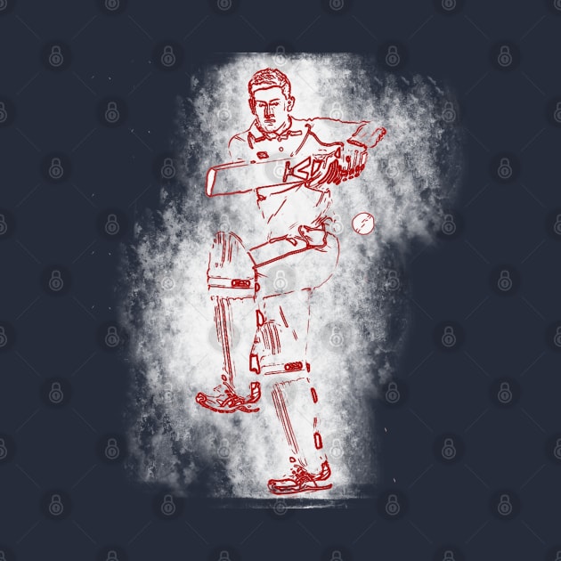 Cricket batsman  Art j5 by FasBytes