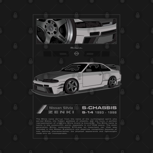 Silvia S14 Zenki (gray) by Xythusia