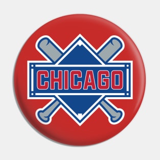 Chicago Cubs Baseball Pin