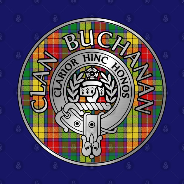 Clan Buchanan Crest & Tartan by Taylor'd Designs