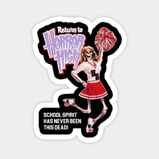 Return to Horror High 80s Cult Classic Horror Fan Art Magnet