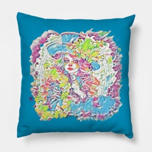 Fantasy Victorian girl Pillow