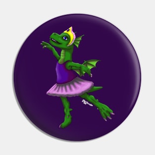 Ballet Dragon Pin