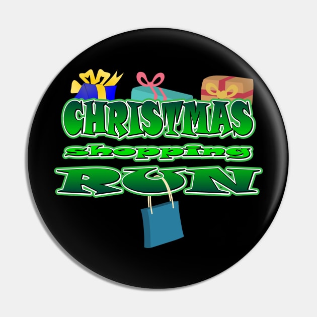 Christmas Shopping Run Last Minute Deadline Pin by K0tK0tu