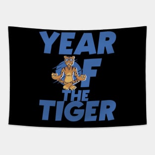 Year Of The Tiger Chinese New Year 2022 Tapestry