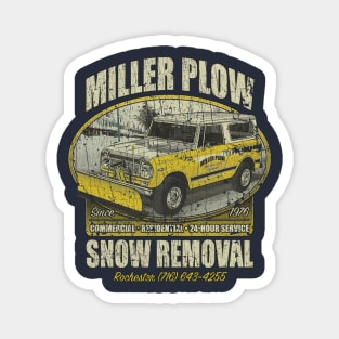 Miller Plow Service 1976 Magnet