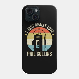 I Just Really Love Phil Retro Old Music Style Phone Case