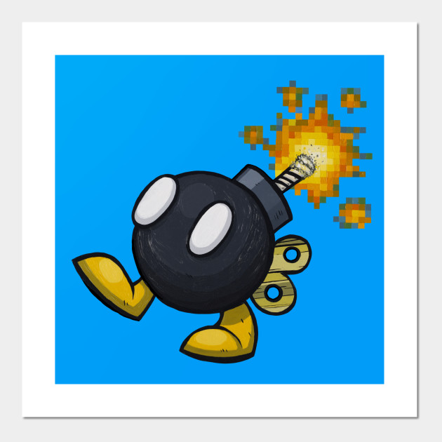 Bob Omb Bobomb Posters And Art Prints Teepublic