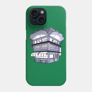 Monochrome Ramen Shop Phone Case