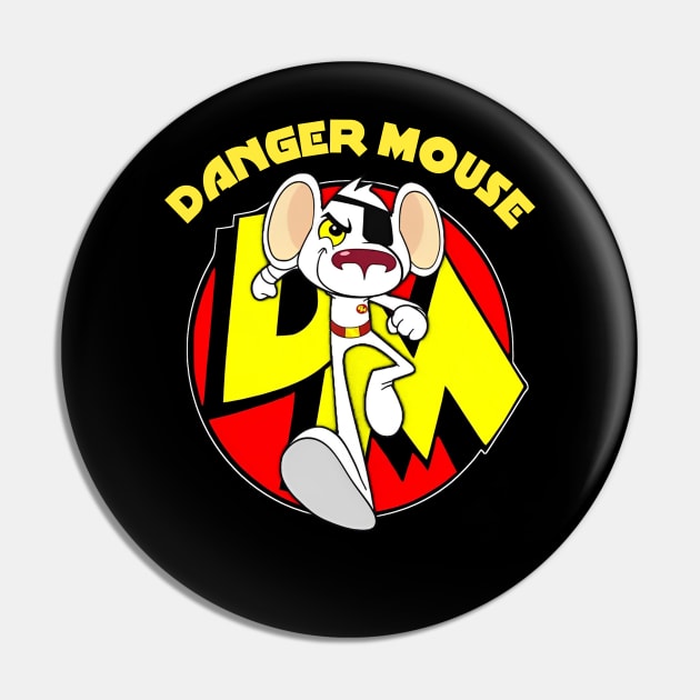 danger mouse Pin by FIRENIC