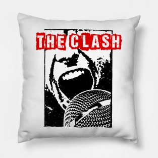 the clash scream Pillow