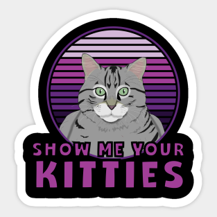 Lustige Katzen Sprche Stickers Teepublic