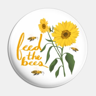 Feed the Bees Pin