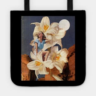 White Lilies Tote