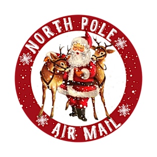 North Pole Air Mail T-Shirt