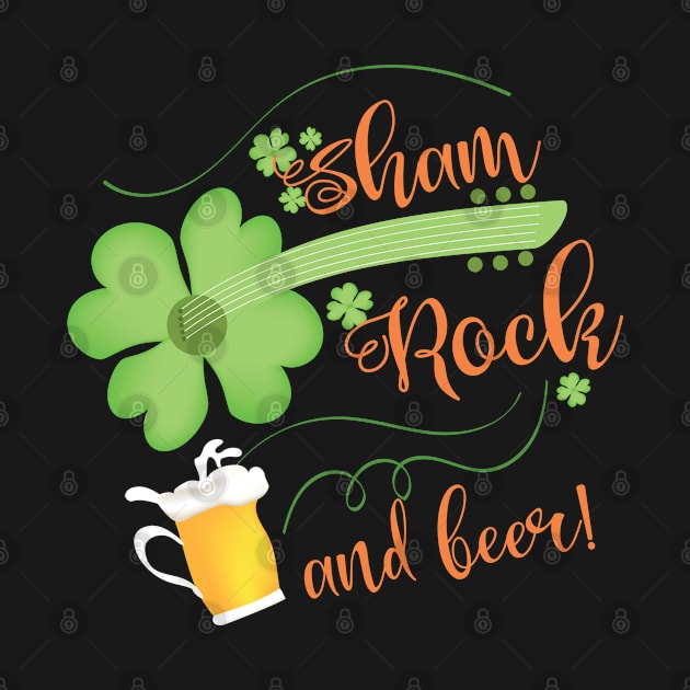 Shamrock and beer by ArteriaMix