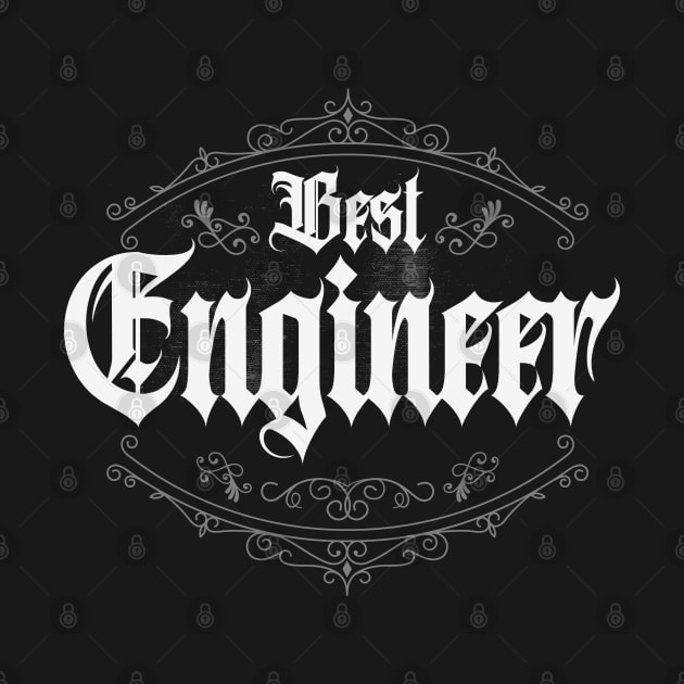 Best Engineer Classic by CTShirts