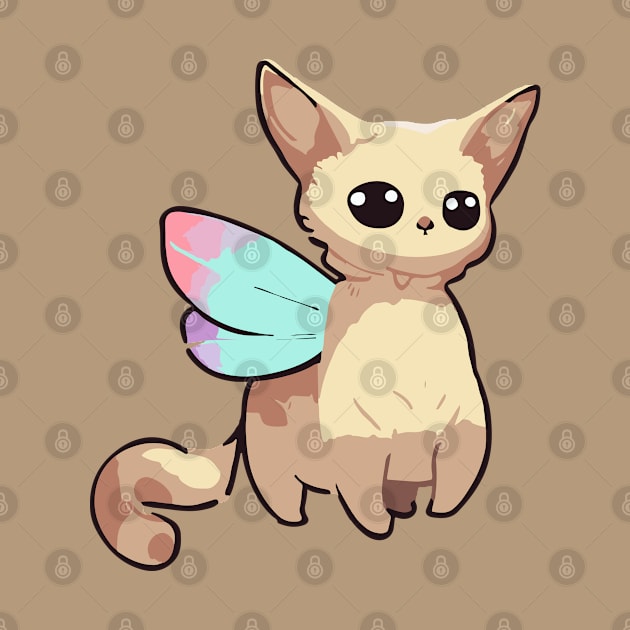 Cat X Butterfly AKA CATTERFLY | Cat and Butterfly by Nunae_Designs