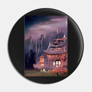 HALLOWEEN JAPANESE HAUNTED HOUSE Pin