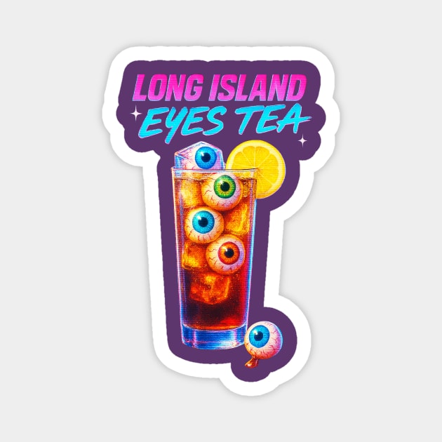 Long Island Iced Tea with eyes Magnet by Dr. Cork