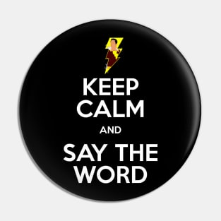 Keep calm billy alt Pin