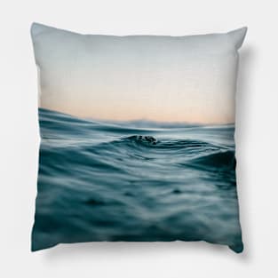 Sunny day sea Pillow