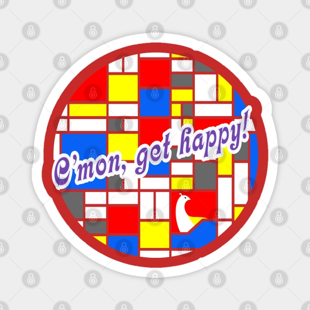 Partridges' - C'mon Get Happy Magnet by Tip-Tops