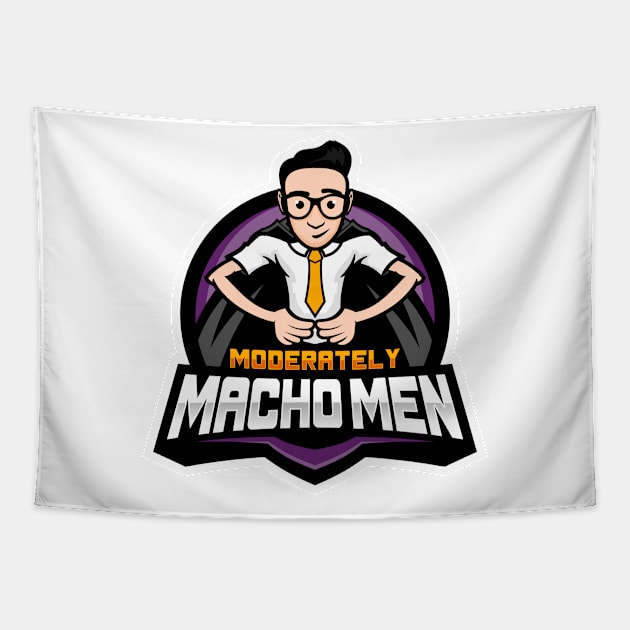 Moderately Macho Men Tapestry by mennell