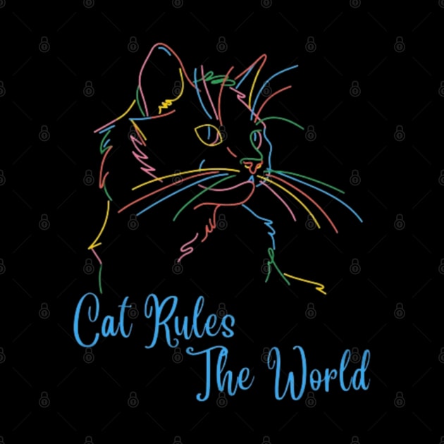 Cat Rules The World by Asterme