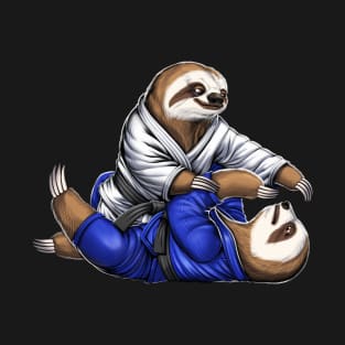 Sloth Jiu-Jitsu Wrestlers T-Shirt