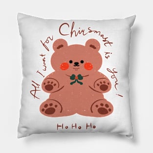 All I want for Christmas is You Pillow