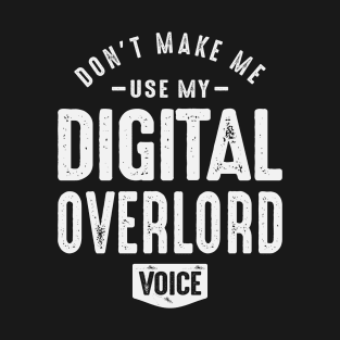 Digital Overlord Voice Activated T-Shirt